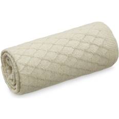 Natur Babynest & tepper Cam Cam Copenhagen Alpaca Knit Throw Natural