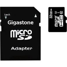 Micro sd 32gb Gigastone 32 GB Micro SD-kort, kamera plus 90 MB/s, full HD-video, U1 C10 klass 10 Micro SDHC UHS-I minneskort, med MicroSD till SD-adapter