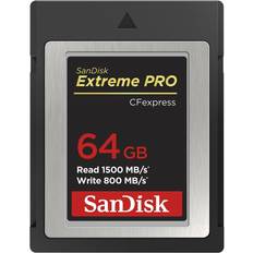 Memory Cards & USB Flash Drives SanDisk 64GB Extreme PRO CFexpress Card Type B