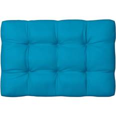 Coussins de chaise vidaXL Chair Cushion Outdoor Patio Pallet Seat Cushion Sofa Pad Blue Fabric Bleu 120x80x12 cm Coussin de chaise Bleu (120x)