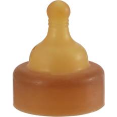 Naturgummi Nappflasktillbehör Hevea Flasknapp Wide Neck Medium Flow