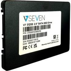 512gb intern ssd V7 Hårddisk V7SSD512GBS25E 512 GB