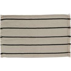 Bleu Tapis de bain OYOY Lina Blanc, Beige, Bleu, Marron cm