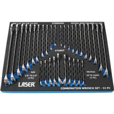 Laser Combination Wrenches Laser Tools 6795 Combination Spanner Set Combination Wrench