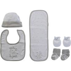 Bib & Booties - Grey