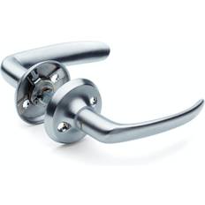 Habo Ytterdörrhandtag A6696 Borstad Krom 18359 1stk