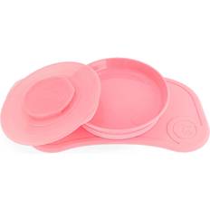 Twistshake Click-Mat Mini Plate Pastel Pink