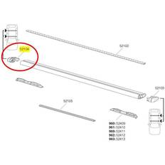 Kattotelineet Thule n Päätykorkki 52104