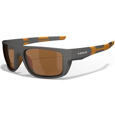 Orange Solbriller Leech Moonstone Polarized Grey Orange