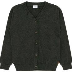 Svarte Kofter Hust & Claire Mini Dark Melange Carsten Cardigan NOOS