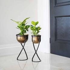 Indoor Kensington Round Planter on Stand