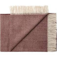 Silkeborg Uldspinderi plaid Paz Old Tæppe Rød (200x130cm)