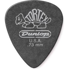 Svarta Plektrum Dunlop 488P73 spelare paket med 12 diameter 0,73 mm