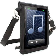 Durable tablet USA GEAR Kid Proof Tablet Case with Touch Capacitive Screen Protector, Headrest Mount Strap & Durable Neoprene Works w/ Apple iPad mini 4