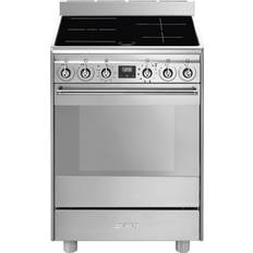 Smeg komfur 60cm Smeg SPSK60IX9 Rustfrit stål