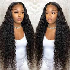 Black lace front wig Pizazz 13x4 HD Lace Front Wigs 26 inch Black