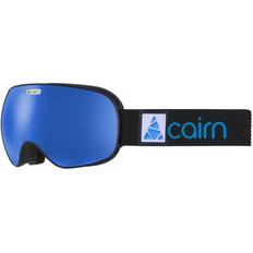 Cairn Focus Otg Ski Goggles - Mirror/CAT 3 Mat Black Blue