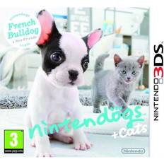 Simulaatiopeli Nintendo 3DS -pelit Dogs and Cats: French Bulldog & New Friends Nintendo 3DS Virtuaalilemmikki