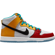 Nike SB Dunk High Pro - White/University Red/Spirit Teal/Metallic Gold