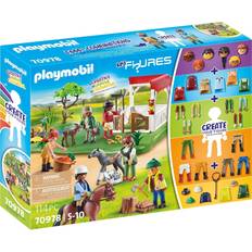 Horse ranch Playmobil My Figures Horse Ranch 70978