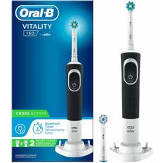 Børstehoveder til el tandbørste Oral-B Vitality BLACK El-tandbørste 2 Børstehoveder