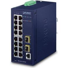 16 port switch managed Planet IGS-4215-16T2S 16-Port Laptop