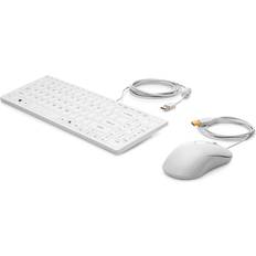 HP Blanco Teclados HP Ratón USB Healthcare Edition