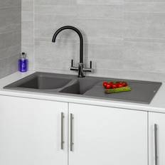 Kitchen Sinks Reginox Elleci Grey Granite