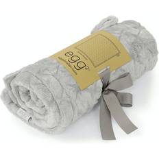 Poliéster Mantas de Bebé Egg 2 Deluxe Blanket-Grey