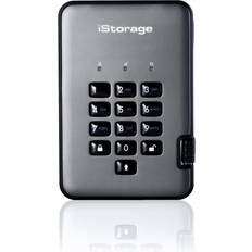 iStorage diskAshur PRO2 SSD 1TB Secure portable solid state drive FIPS Level 3 certified password protected, dust and water resistant, military