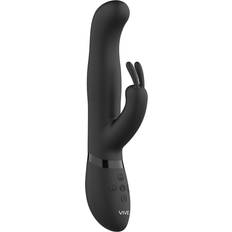 Liebeskugeln Shots Izara Rotating Beads Rabbit Vibrator Black