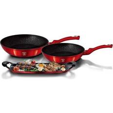 Rød Stegepander Berlinger Haus frying pan Metallic 22cm