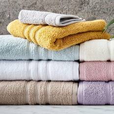 Blue Bath Towels Catherine Lansfield 6-Piece Zero Twist Bath Towel Blue