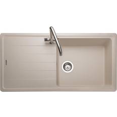 Rectangular Drainboard Sinks Rangemaster Inset Stone (ELE1051SN)