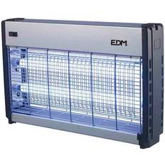 Control de plagas Edm Mata Insectos Profesional Electronico 2x15w 49x10x31 cm Cromo/Negro