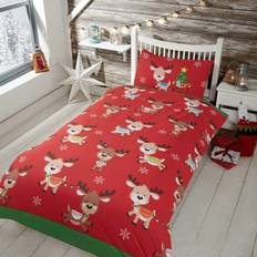 MCU Rudolph & Friends Duvet Set 78.7x78.7"