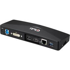 Ethernet - HDMI - USB-C USB-hubs Club 3D SenseVision USB 3.0