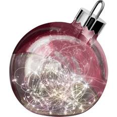 Dekorationskugle Ornament Rød Højde