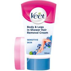 Veet Bath & Shower Products Veet In Shower Hair Removal Cream Body Sensitive Skin 150ml