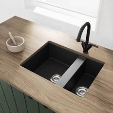 1.5 Bowl Undermount Black