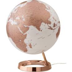 Wit Wereldbollen Atmosphere Globe Bright Copper 30cm Diameter