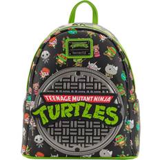 Loungefly Ninja Turtles Sewer Cap Backpack - Black