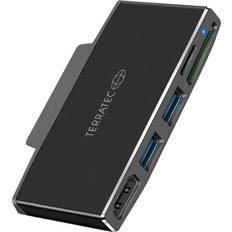 Lettori di Schede di Memoria Terratec Docking station USB-C CONNECT Go1 Adatto per marchio: Microsoft