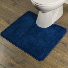 Bleu Paillassons Sealskin Tapis de Toilette Angora 55x60 cm Bleu Baignoire Douche Bleu