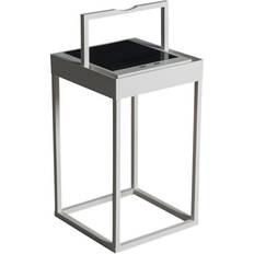 Konstsmide Portofino lanterna USB/sol vit Lantern