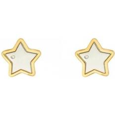 D For Diamond Children's & Plated Star Stud Earrings