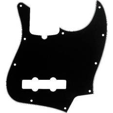 Étuis Fender Pickguard, Jazz Bass, 10-Hole Mount (B/W/B) 3-Ply