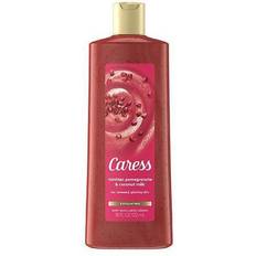 Caress Exfoliating Body Wash Tahitian Pomegranate Coconut Milk 18