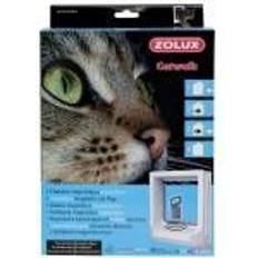 Gato - Puertas para gatos Mascotas Zolux Cat Flap for Wooden Doors with Magnetic Closure