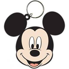 Disney Mouse Keyring Black/Cream